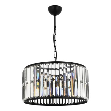 Lampa wisząca PUNE 3xE27/40W/230V czarna
