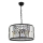 Lampa wisząca PUNE 3xE27/40W/230V czarna