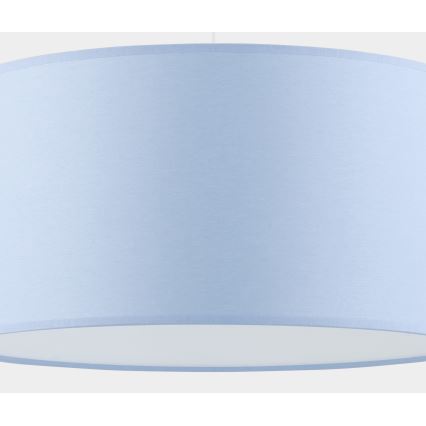 Lampa wisząca na linku RONDO KIDS 1xE27/15W/230V niebieska