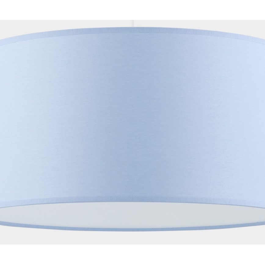 Lampa wisząca na linku RONDO KIDS 1xE27/15W/230V niebieska