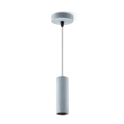 Lampa wisząca na linku SAGA 1xE27/40W/230V szara