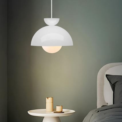 Lampa wisząca SALVA 1xE27/15W/230V biała