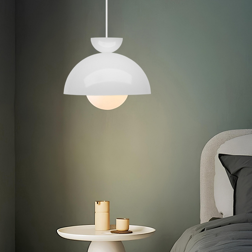 Lampa wisząca SALVA 1xE27/15W/230V biała