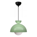 Lampa wisząca SALVA 1xE27/15W/230V zielona