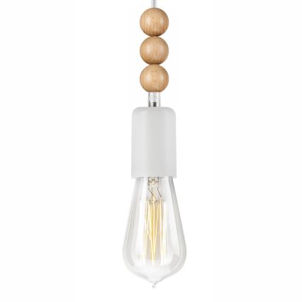 Lampa wisząca na linkę SIMON 1xE27/60W/230V buk