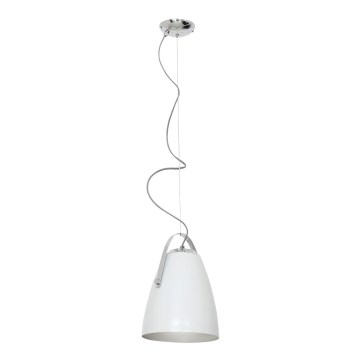 Lampa wisząca SINGLE 2 1xE27/60W/230V biała