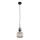 Lampa wisząca SOPHIA na lince 1xE14/10W/230V czarna/zielona/dymowo-beżowa