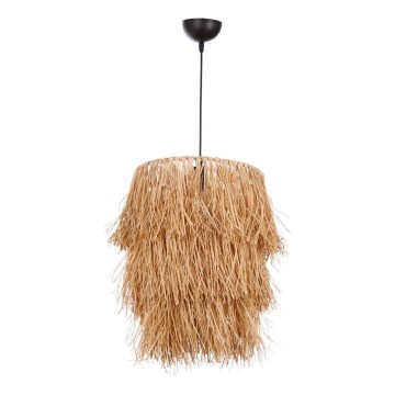 Lampa wisząca TASSEL 1xE27/40W/230V rafia