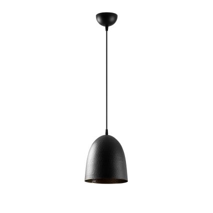 Lampa wisząca TATTOO 1xE27/40W/230V Ø 20 cm czarna
