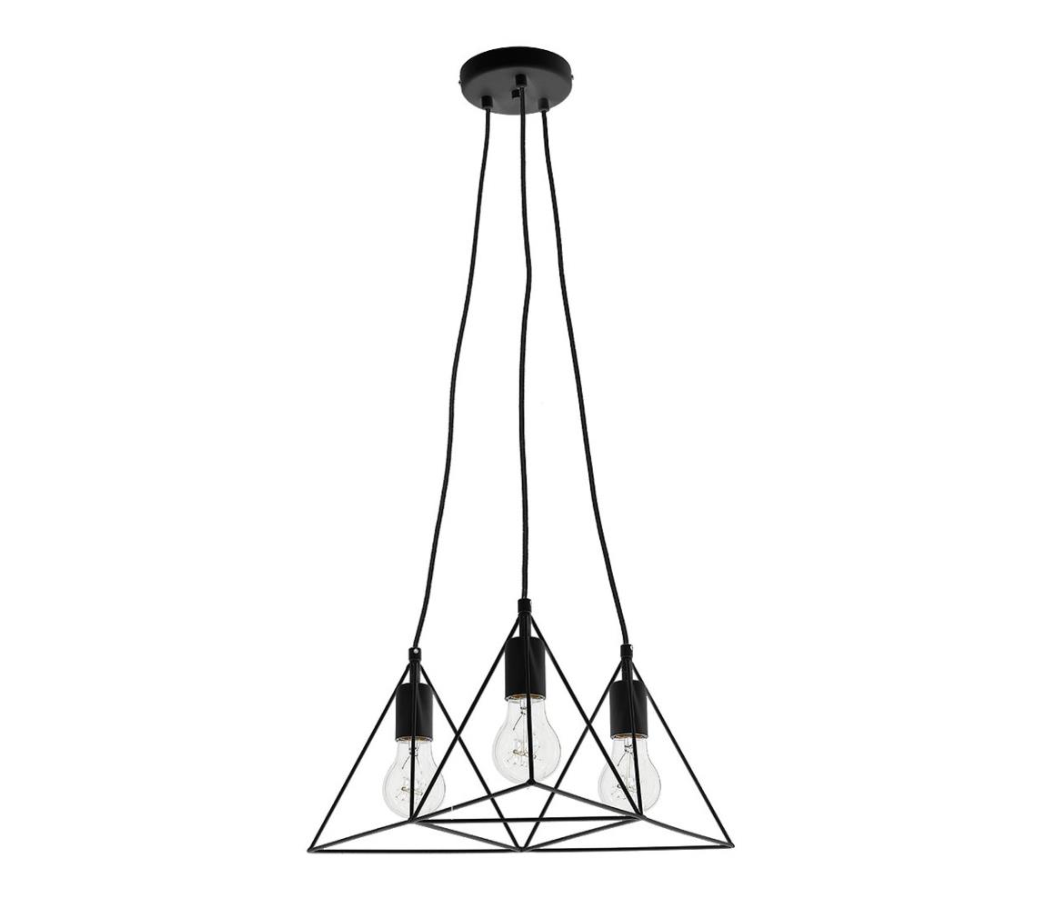 Lampa wisząca TREKANT 3xE27/60W