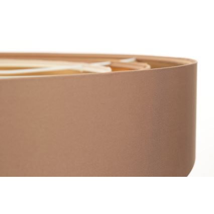 Lampa wisząca na linkę TRINITI 1xE27/60W/230V beżowy/złoty
