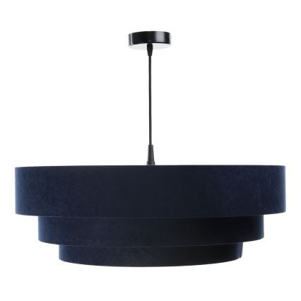 Lampa wisząca na linkę TRINITI 1xE27/60W/230V niebiesko-złota