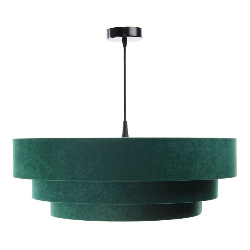 Lampa wisząca na linkach TRINITI 1xE27/60W/230V zielono-złota
