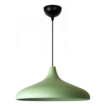 Lampa wisząca VULCANO 1xE27/40W/230V zielona