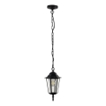 Lampa wisząca zewnętrzna na łańcuchu ARRAIA 1xE27/15W/230V IP44 czarny