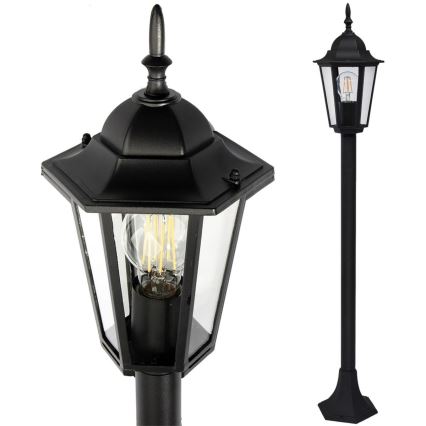 Lampa zewnętrzna 1xE27/20W/230V IP43 96,5 cm czarny