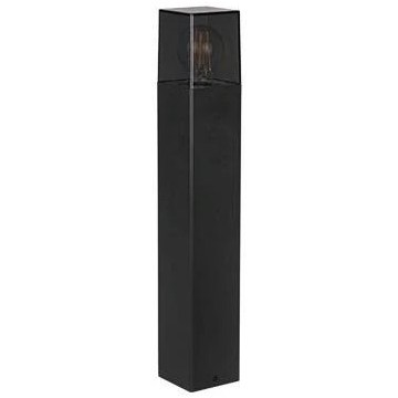 Lampa zewnętrzna 1xE27/40W/230V IP44 50 cm czarna/przydymiona
