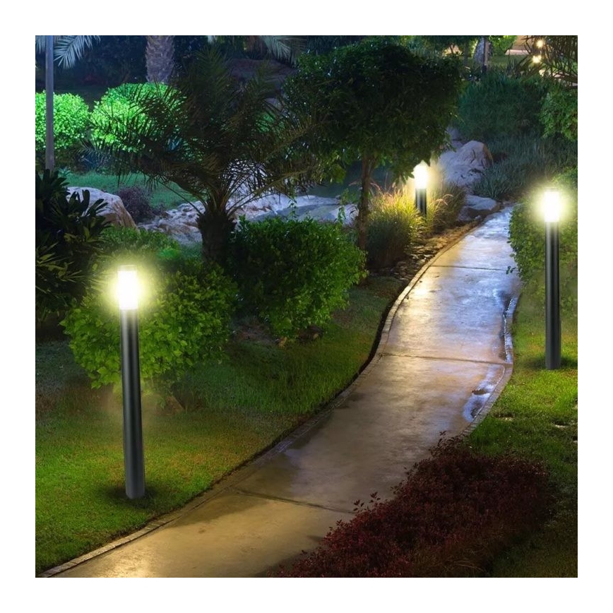 Lampa zewnętrzna 1xE27/60W/230V IP44 110cm czarna