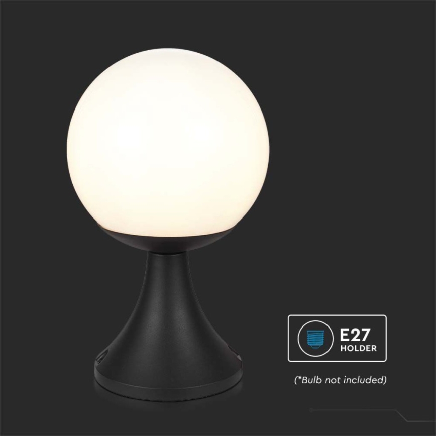 Lampa zewnętrzna 1xE27/60W/230V IP44 33 cm czarne