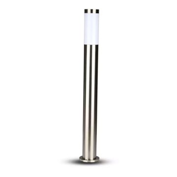Lampa zewnętrzna 1xE27/60W/230V IP44 80 cm matowy chrom