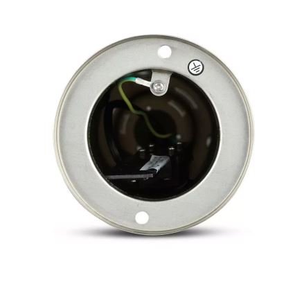 Lampa zewnętrzna 1xE27/60W/230V IP44 80 cm matowy chrom