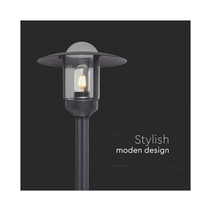 Lampa zewnętrzna 1xE27/60W/230V IP44 czarna