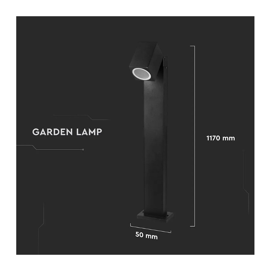 Lampa zewnętrzna 1xGU10/35W/230V IP44