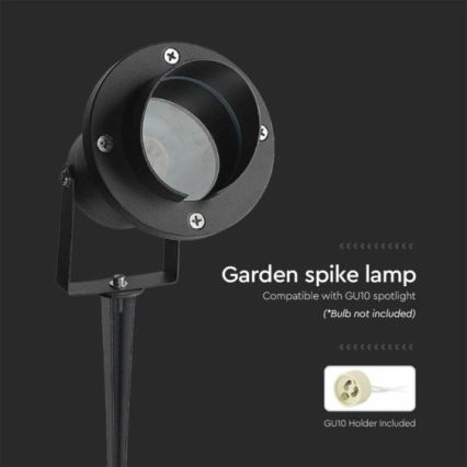 Lampa zewnętrzna 1xGU10/35W/230V IP65