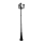 Lampa zewnętrzna 3xE27/20W/230V IP43 2,58 m czarny
