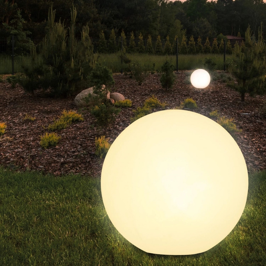 Lampa zewnętrzna ARGENTO 1xE27/15W/230V śr. 30 cm IP65 biały