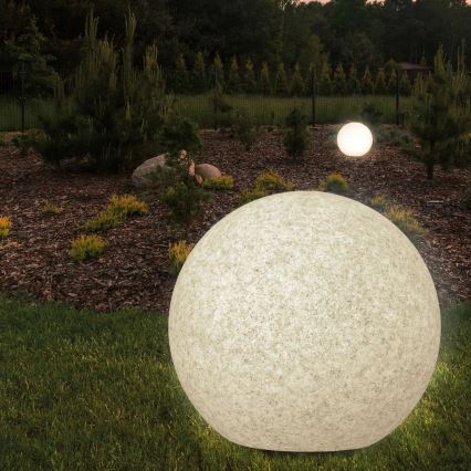 Lampa zewnętrzna ARGENTO 1xE27/15W/230V śr. 30 cm IP65 szary