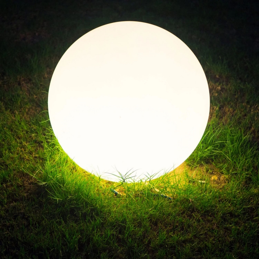 Lampa zewnętrzna ARGENTO 1xE27/15W/230V śr. 40 cm IP65 biały