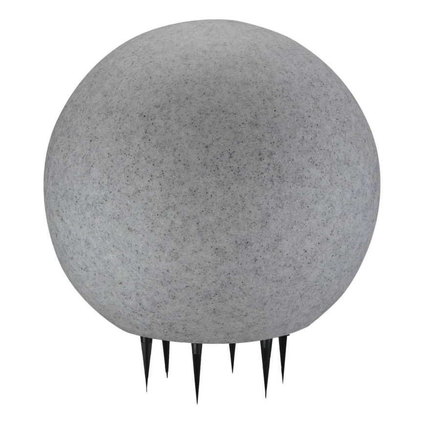 Lampa zewnętrzna ARGENTO 1xE27/15W/230V śr. 40 cm IP65 szary