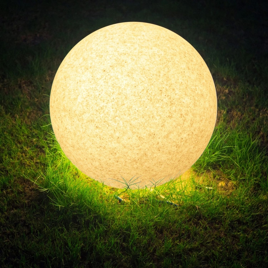 Lampa zewnętrzna ARGENTO 1xE27/15W/230V śr. 40 cm IP65 szary
