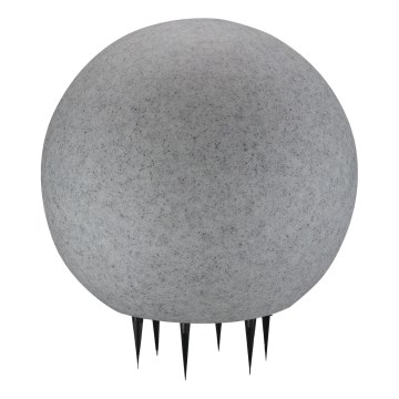 Lampa zewnętrzna ARGENTO 1xE27/15W/230V śr. 50 cm IP65 szary