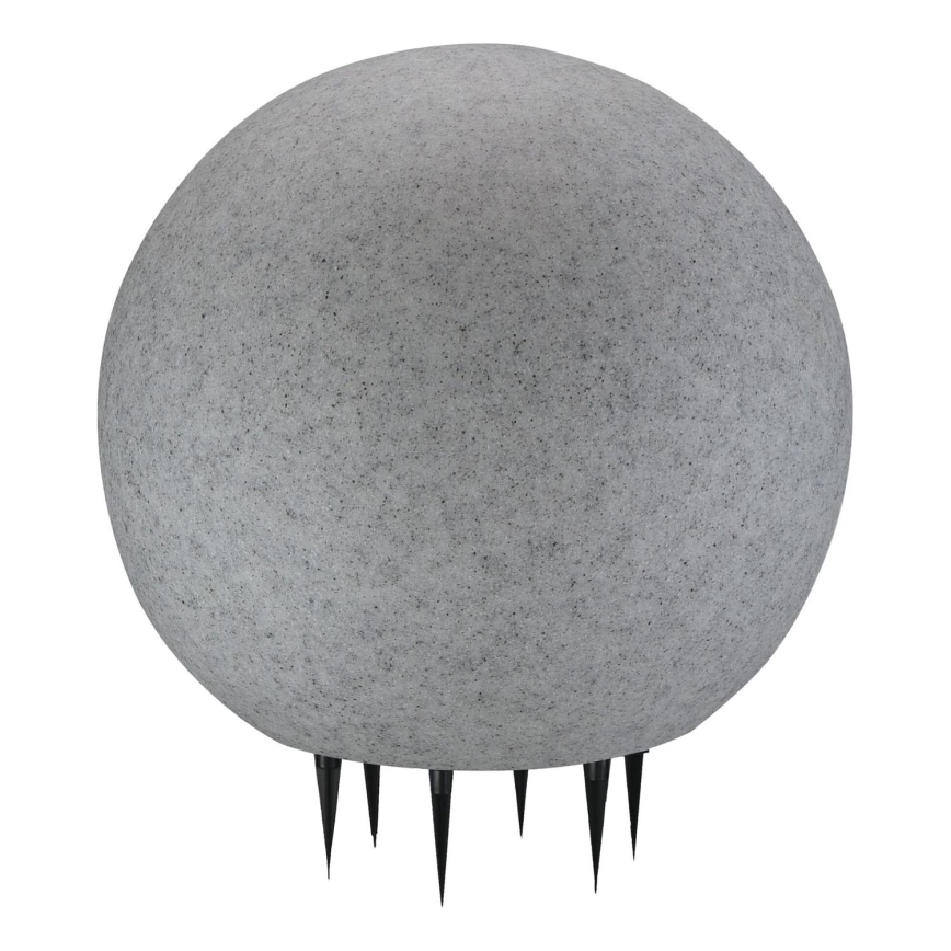 Lampa zewnętrzna ARGENTO 1xE27/15W/230V śr. 50 cm IP65 szary