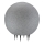 Lampa zewnętrzna ARGENTO 1xE27/15W/230V śr. 50 cm IP65 szary