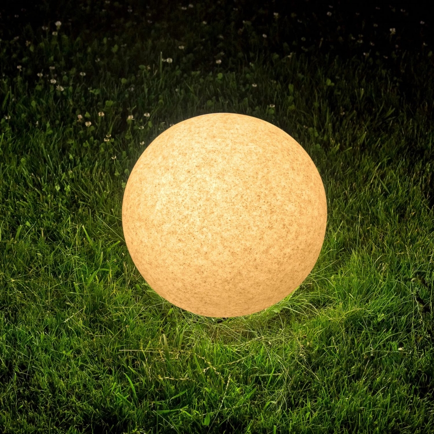 Lampa zewnętrzna ARGENTO 1xE27/15W/230V śr. 50 cm IP65 szary