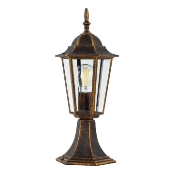 Lampa zewnętrzna ARRAIA 1xE27/15W/230V IP44 brąz patyna