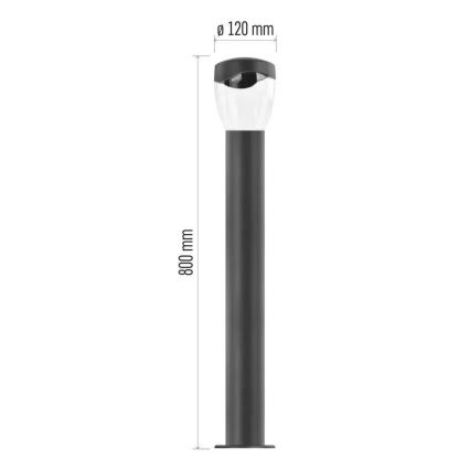 Lampa zewnętrzna ARTEO 1xE27/15W/230V IP44 80 cm