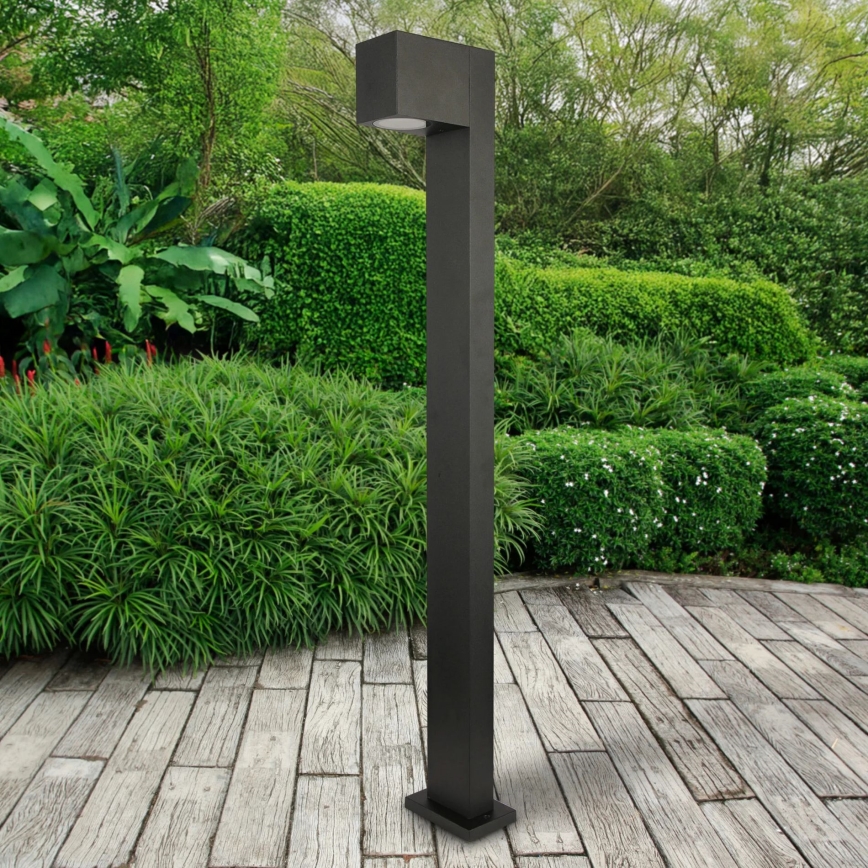 Lampa zewnętrzna BOSTON 1xGU10/10W/230V 80 cm IP54 czarny