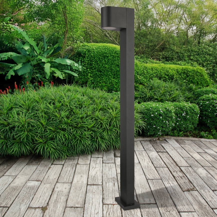 Lampa zewnętrzna BOSTON 1xGU10/10W/230V 80 cm IP54 czarny