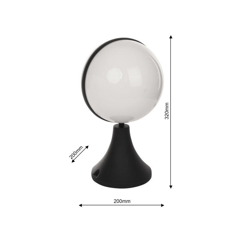 Lampa zewnętrzna CIRCULO 1xE27/40W/230V IP44