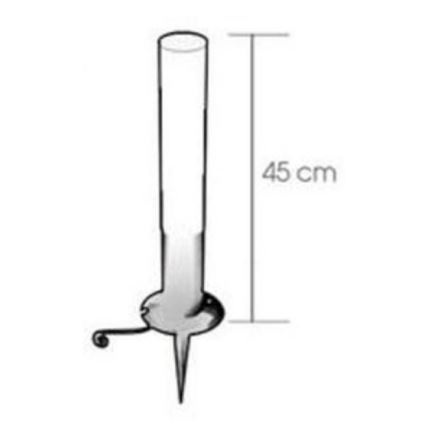 Lampa zewnętrzna EASY CONNECT 1xE27/20W/230V IP44 stal nierdzewna