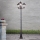 Lampa zewnętrzna KENZO 3xE27/100W/230V IP44 brąz/patyna