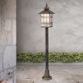 Lampa zewnętrzna KIKO 1xE27/11W/230V IP44 brąz/patyna