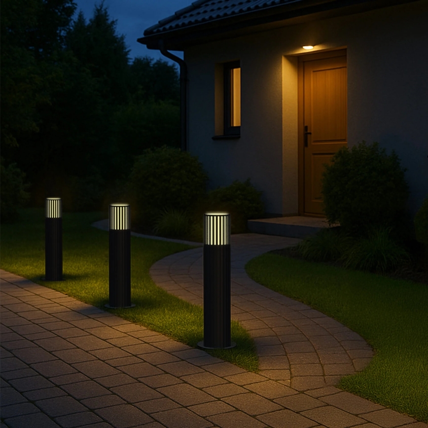 Lampa zewnętrzna KUUSAMO 1xE27/20W/230V 44 cm IP54 antracyt