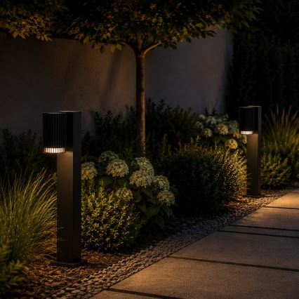 Lampa zewnętrzna LANTHEA 1xGU10/11W/230V IP44 50 cm czarna