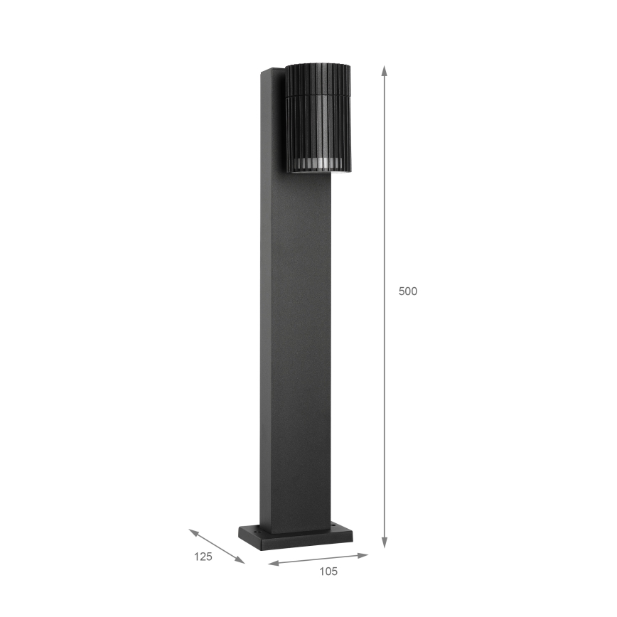 Lampa zewnętrzna LANTHEA 1xGU10/11W/230V IP44 50 cm czarna