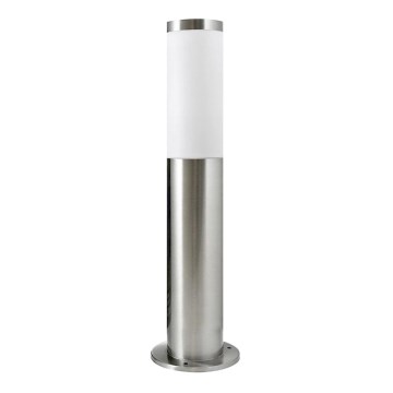 Lampa zewnętrzna LIVIA 1xE27/10W/230V 45 cm IP44 srebrna